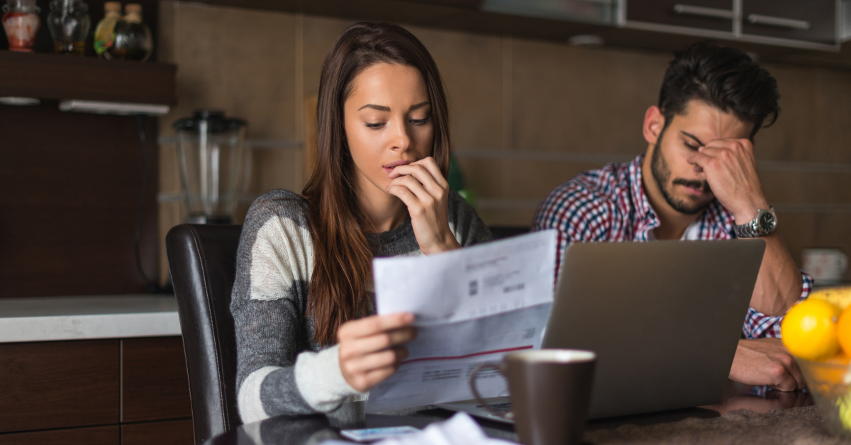 Worried Couple